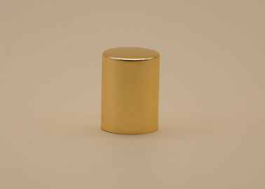 الذهب لامعة زجاجة مستحضرات التجميل كاب 16.3mm حسب الطلب شعار لمضخة العطور