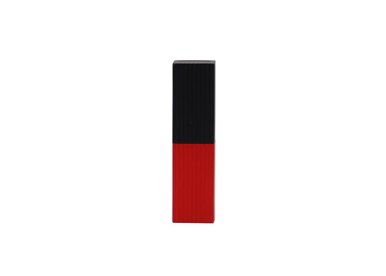 غطاء أحمر شفاه مطاطي على شكل مربع مغناطيسي علبة أنبوب أحمر شفاه فارغ