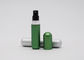 حجم الإصبع 5ML ماتي الأخضر اختبار العطور إعادة الملء زجاجة رذاذ عطر