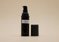 زجاجة رذاذ التجميل البلاستيكية PP ، أسود 15ML زجاجات مضخة الرش