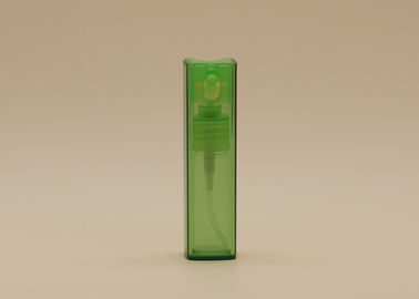 واضح زجاجات إعادة الملء زجاجات العطور الزجاج الأخضر مع غطاء زجاجة مستطيل