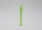 ذروة الأخضر شكل القلم الزجاجات البلاستيكية القابلة لإعادة الملء البخاخة ضباب مضخة