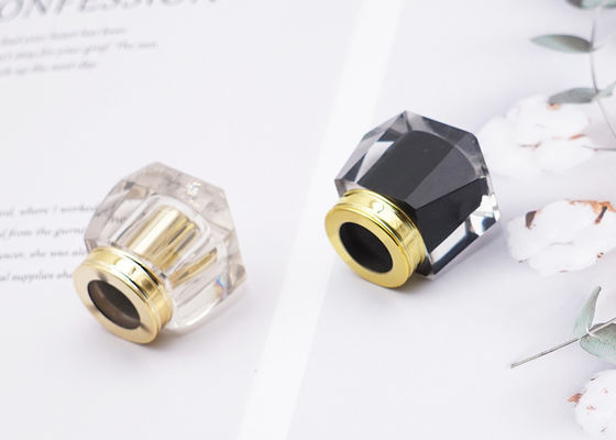 10000 قطعة غطاء أكريليك تجميلي FEA15 ملم لزجاجات العطور غطاء ذهبي مخصص