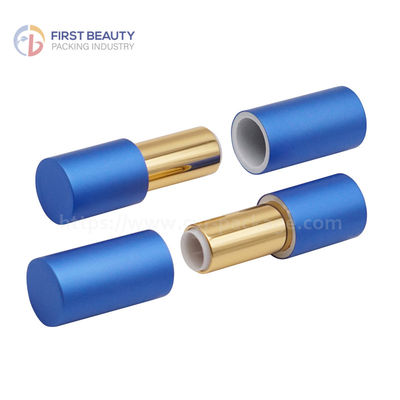 علبة أحمر شفاه دائرية فارغة مصممة خصيصاً بقدرة 3.8 غرام