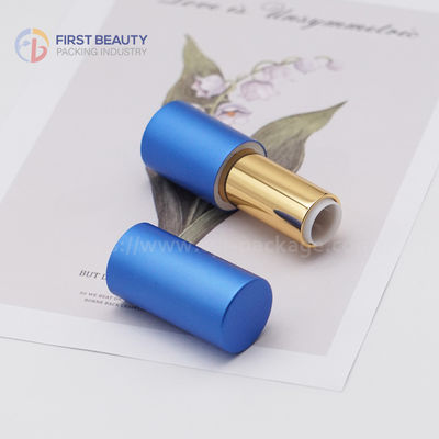 أنبوب أحمر الشفاه الفارغ من البلاستيك والألومنيوم