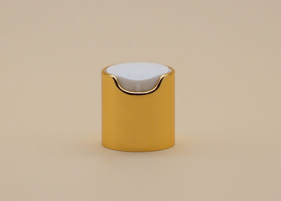 24/410 سقف القرص الألومنيوم سقف الصحافة كاب البلاستيك الأبيض داخل سهل قفل وفتح